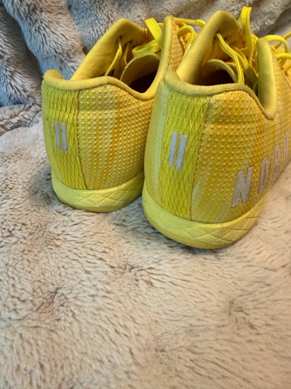 Men's No Bull Training Sneakers Yellow White 11.5 - Picture 4 of 9